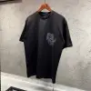 Amiri Taş Detaylı Siyah Tshirt