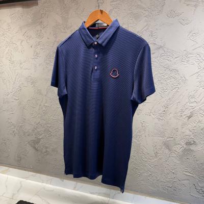 Moncler Lacivert Logo Detay Tshirt