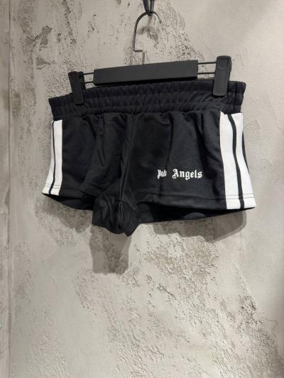 Palm Angels Siyah Mini Penye Şort